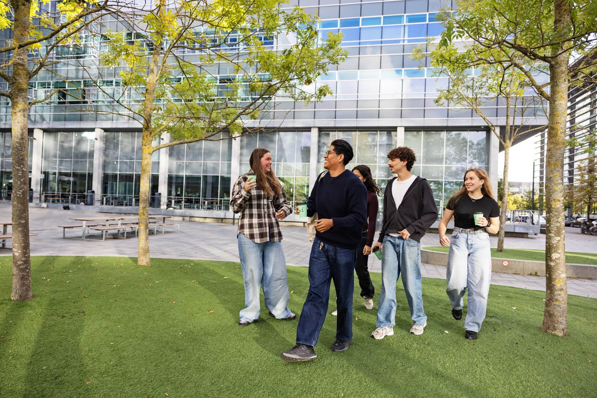 Studerende foran ITU